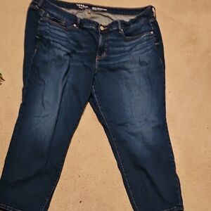 Torrid Women's Dark Blue Ankle Jeans